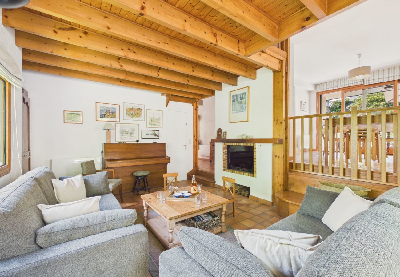 Casa en Fouesnant - Casa 8 personas, jardín cerrado, terraza y BBQ