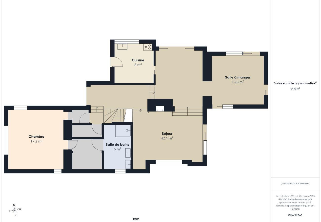 Casa en Fouesnant - Casa 8 personas, jardín cerrado, terraza y BBQ