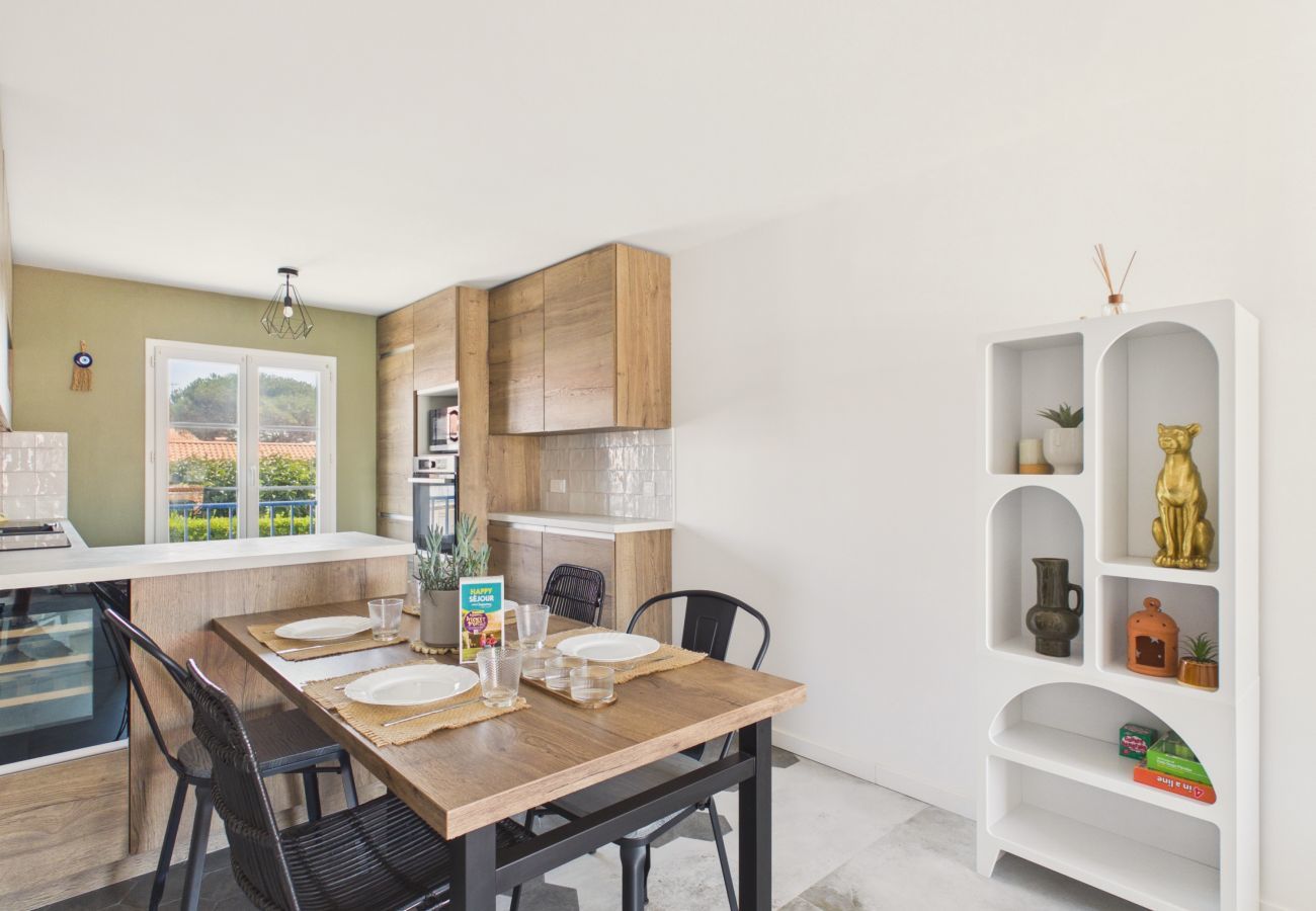Apartamento en Saint-Hilaire-de-Riez - Apto acogedor, wifi y parking, todo a pie