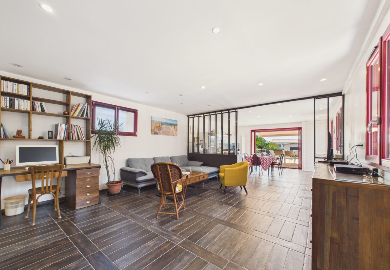 Casa en Longeville-sur-Mer - Casa familiar 8 pers – jardín y barbacoa
