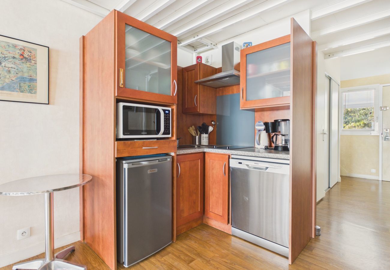 Apartamento en Le Croisic - Balcón con vistas al mar y piscina - Apto. 2