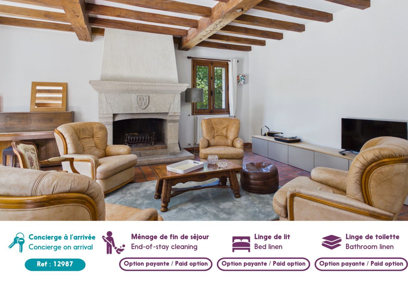 Casa en Fouesnant - Fouesnant, casa familiar para 10 personas con jardín