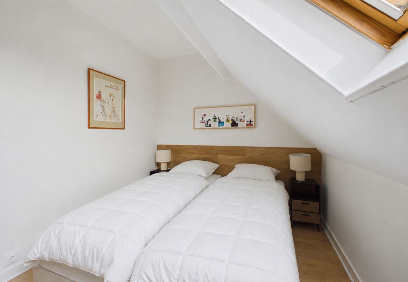 Apartamento en Le Pouliguen - Vista al puerto y playa a 350m-Apartamento para 4