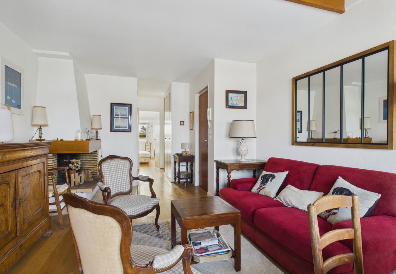Apartamento en Le Pouliguen - Vista al puerto y playa a 350m-Apartamento para 4
