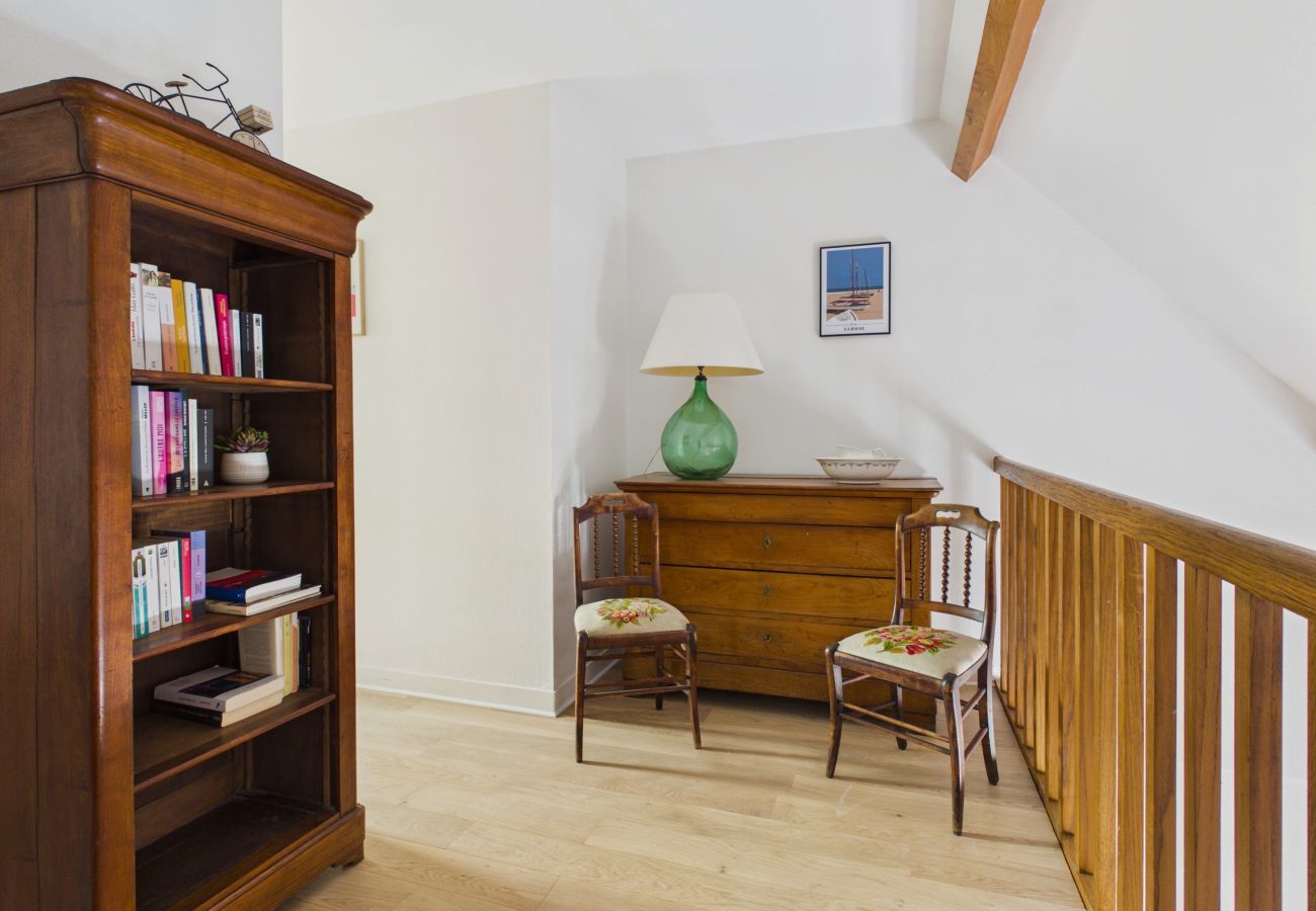Apartamento en Le Pouliguen - Vista al puerto y playa a 350m-Apartamento para 4