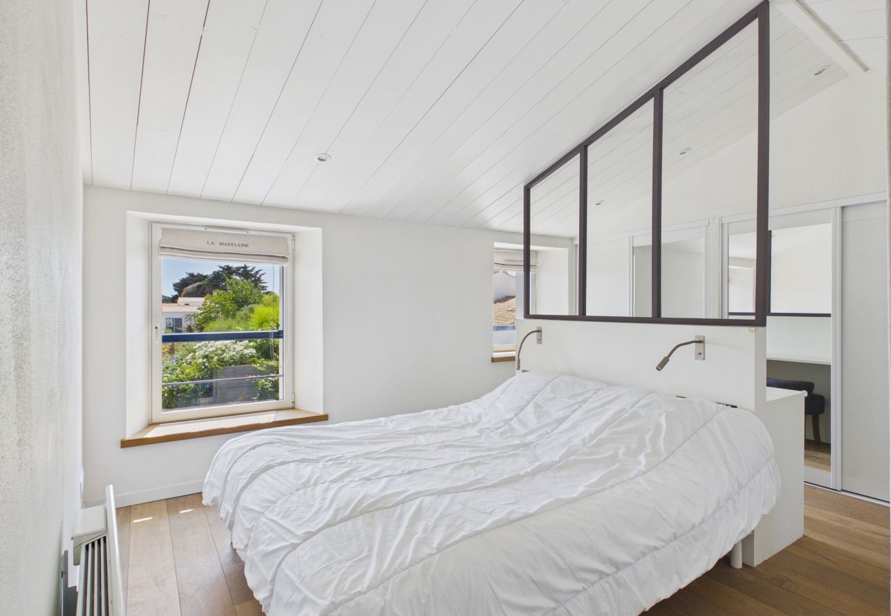 Casa en Noirmoutier-en-l´Ile - Casa para 8 con jardín a 200 m de la playa