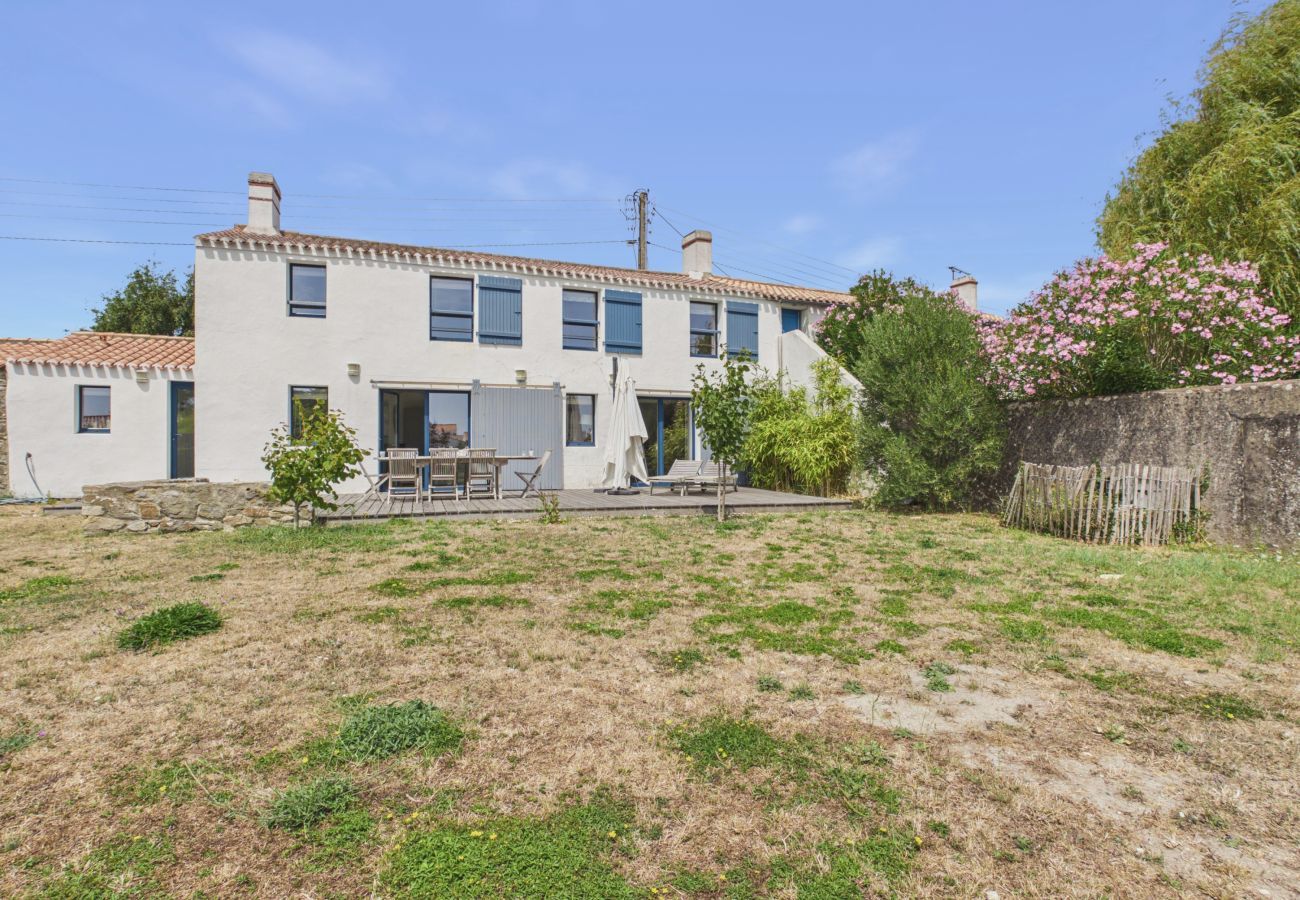 Casa en Noirmoutier-en-l´Ile - Casa para 8 con jardín a 200 m de la playa
