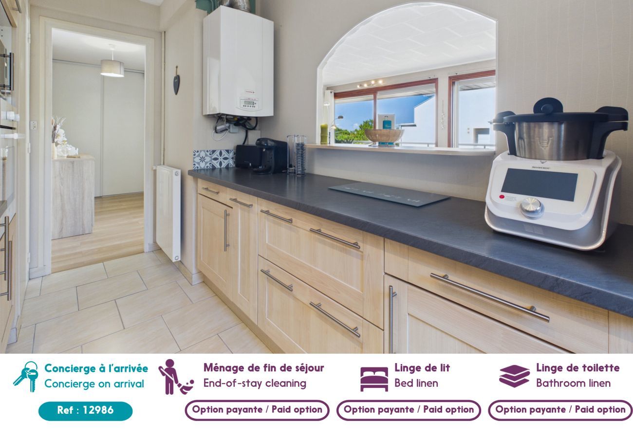 Apartamento en Les Sables-d´Olonne - Escapada para 2 cerca del mar con balcón