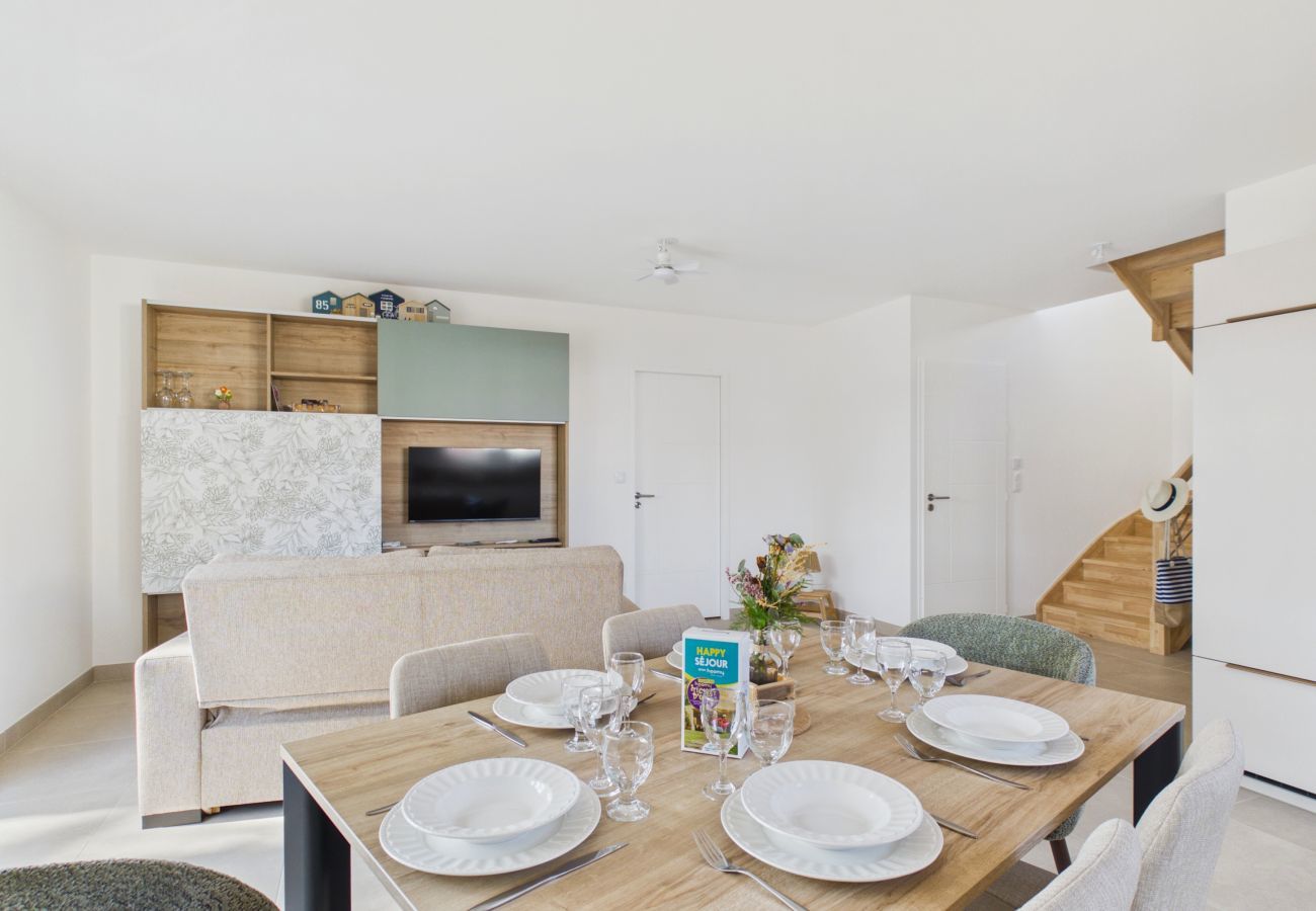 Casa en Saint-Hilaire-de-Riez - Casa equipada para 6 con jardín