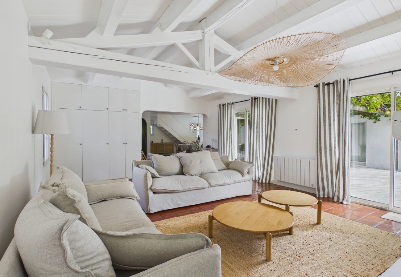 Casa en Noirmoutier-en-l´Ile - Playa a 100 m, casa 8 pers, jardín y BBQ