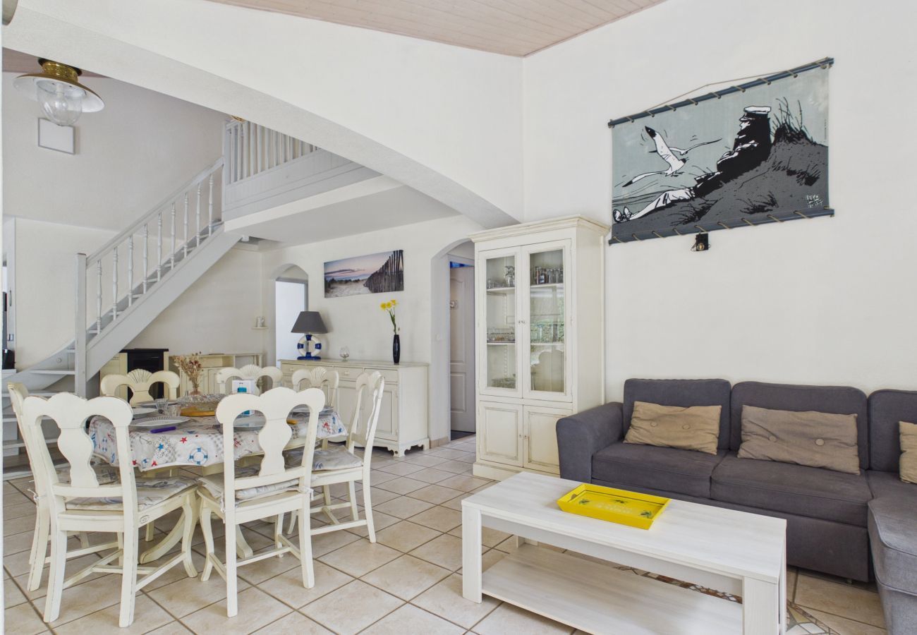 Casa en Saint-Jean-de-Monts - Casa 7 pers. cerca playa, jardín y porche