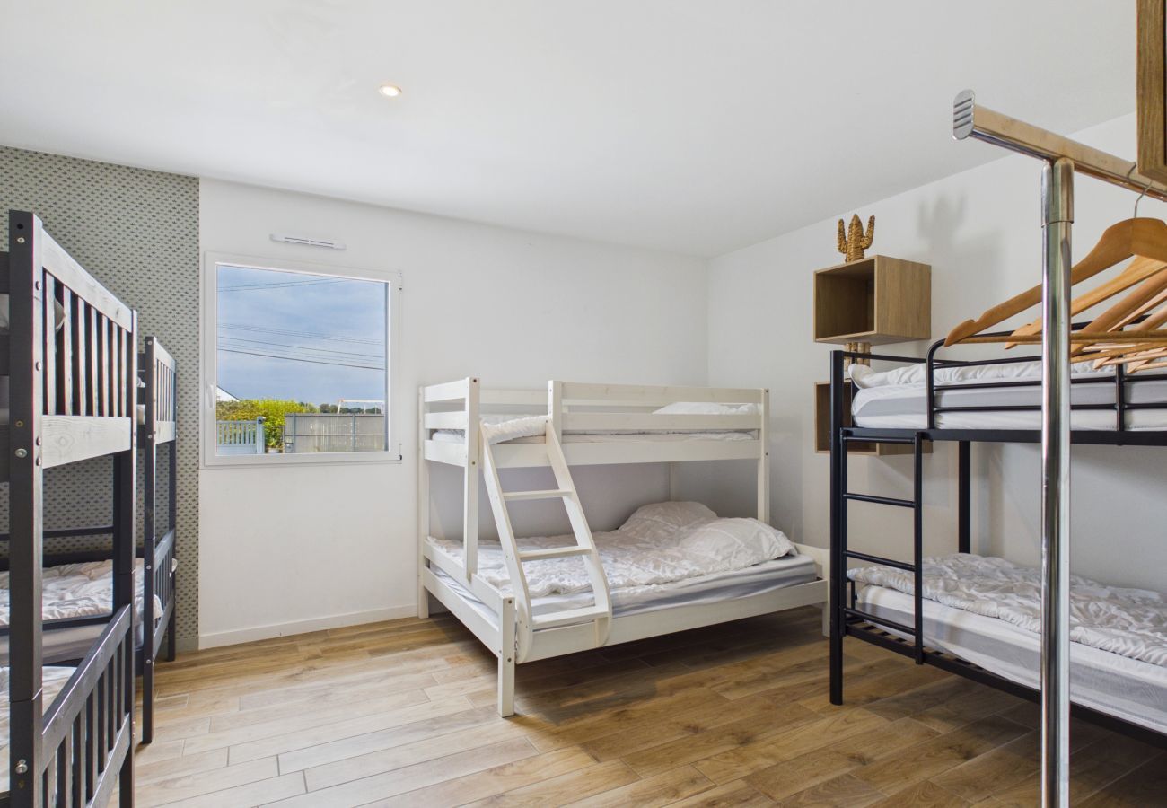 Casa en Saint-Alban - Casa 15 pers, piscina climatizada, cerca playa