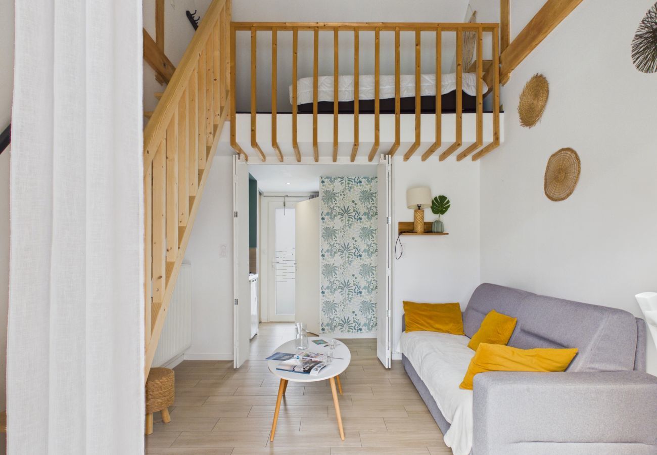 Casa en Saint-Alban - Casa 15 pers, piscina climatizada, cerca playa