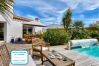 Maison à Noirmoutier-en-l´Ile - Piscine chauffée, 800 m de la plage, villa pour 8