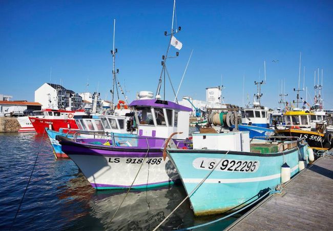 Maison à Bretignolles-sur-Mer - Maison familiale pour 8 personnes à la Sauzaie Maison à Bretignolles-sur-Mer - Maison familiale pour 8 personnes à la Sauzaie