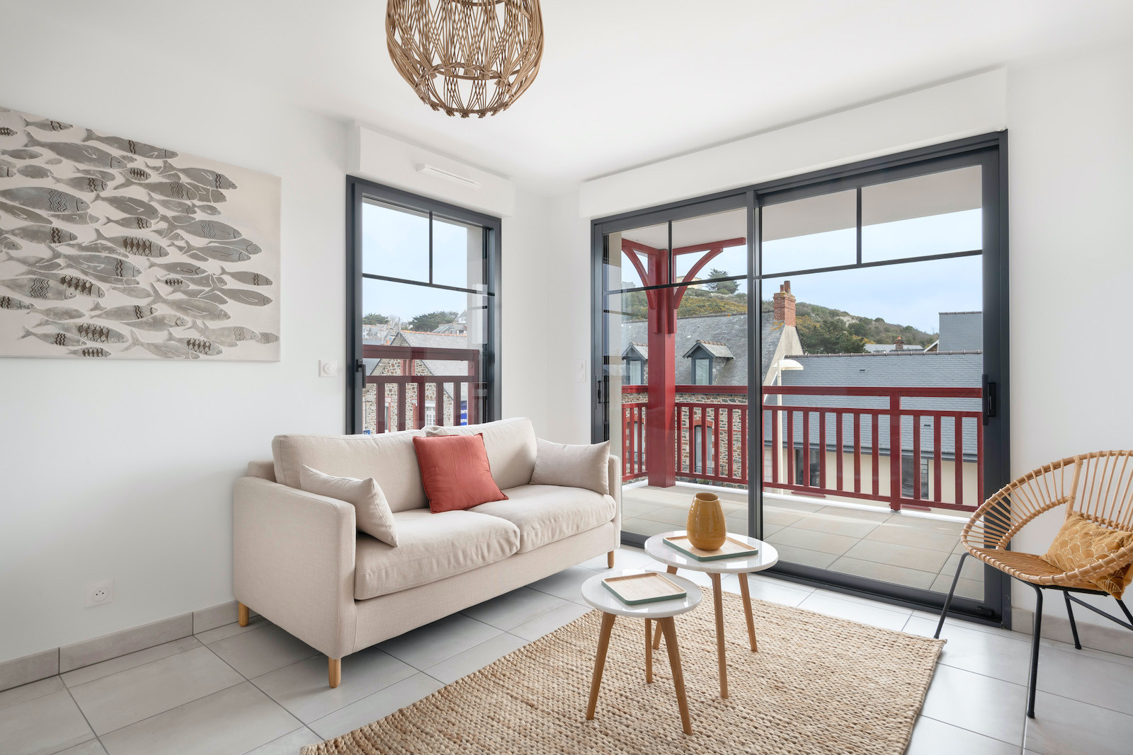  à Pléneuf-Val-André - Bel appartement pour 4 à 50m de la plage