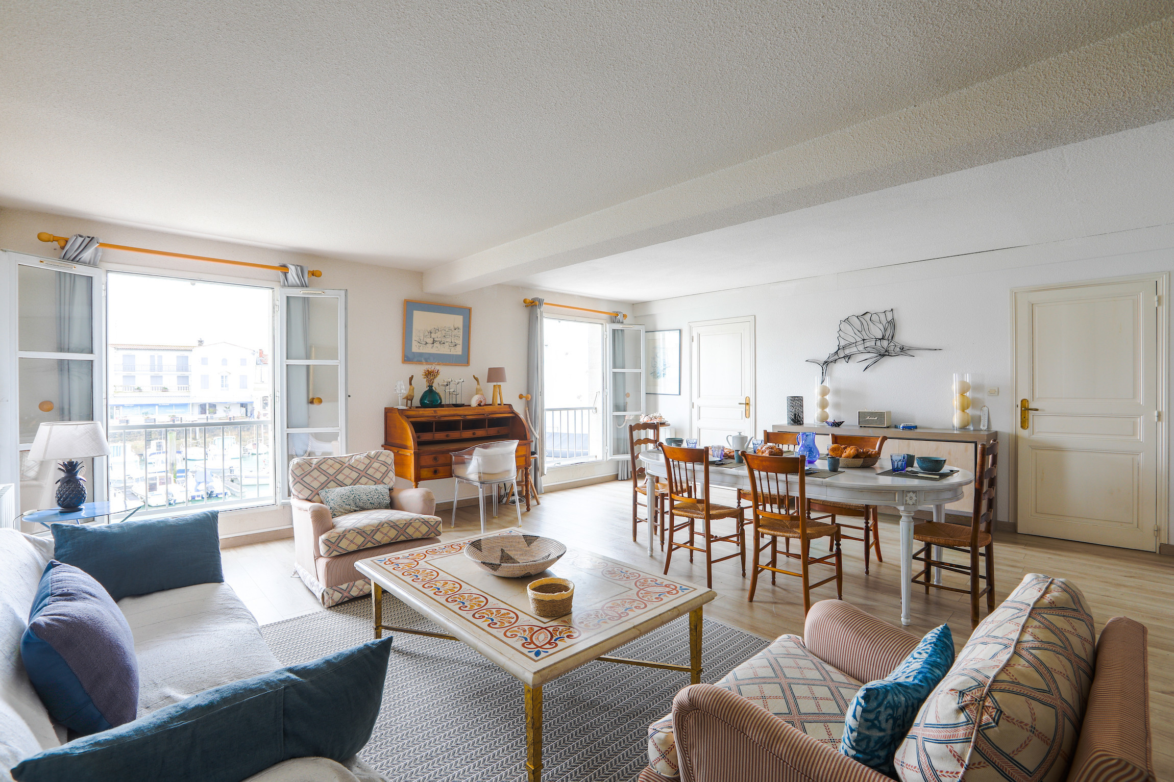  à Saint-Martin-de-Ré - Au coeur du port, vue unique, appartement pour 6