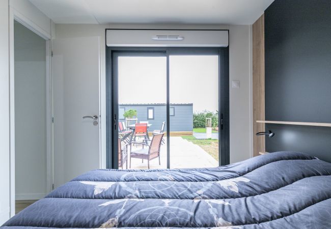 Chalet à Bretignolles-sur-Mer - Chalet climatisé pour 6- Piscine commune chauffée Chalet à Bretignolles-sur-Mer - Chalet climatisé pour 6- Piscine commune chauffée