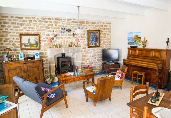 Maison à Penmarch - Maison pour 5, à Kérity, les pieds dans l'eau Maison à Penmarch - Maison pour 5, à Kérity, les pieds dans l'eau