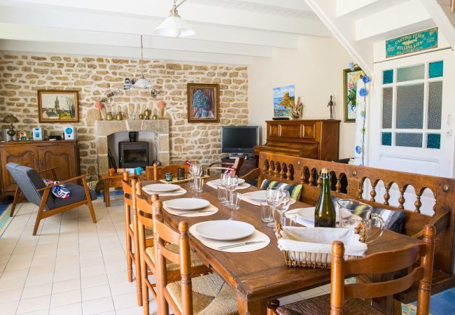 Maison à Penmarch - Maison pour 5, à Kérity, les pieds dans l'eau Maison à Penmarch - Maison pour 5, à Kérity, les pieds dans l'eau