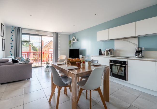 Appartement à Pléneuf-Val-André - Appartement moderne pour 4 à deux pas de la plage  Appartement à Pléneuf-Val-André - Appartement moderne pour 4 à deux pas de la plage