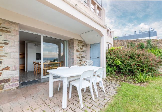 Studio à Pléneuf-Val-André - Terrasse et vue mer à Pléneuf-Val-André Studio à Pléneuf-Val-André - Terrasse et vue mer à Pléneuf-Val-André