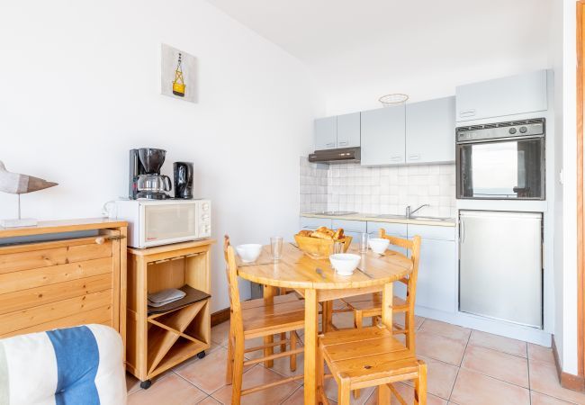 Studio à Pléneuf-Val-André - Studio avec grande terrasse et vue mer pour 3  Studio à Pléneuf-Val-André - Studio avec grande terrasse et vue mer pour 3