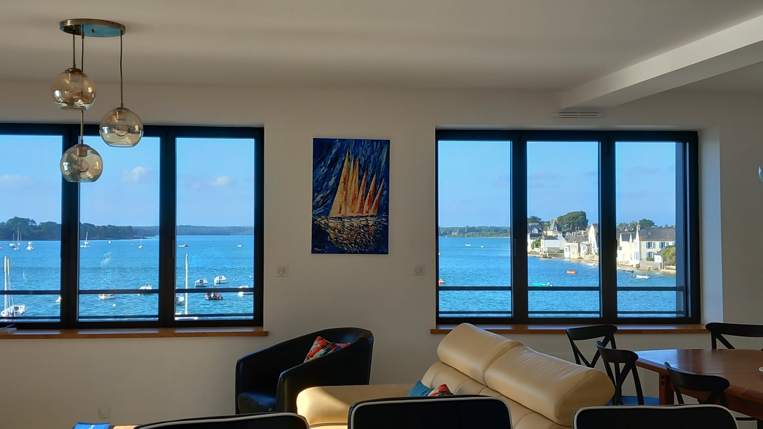  à Ile Tudy - Vue Mer exceptionnelle - Appart lumineux pour 7