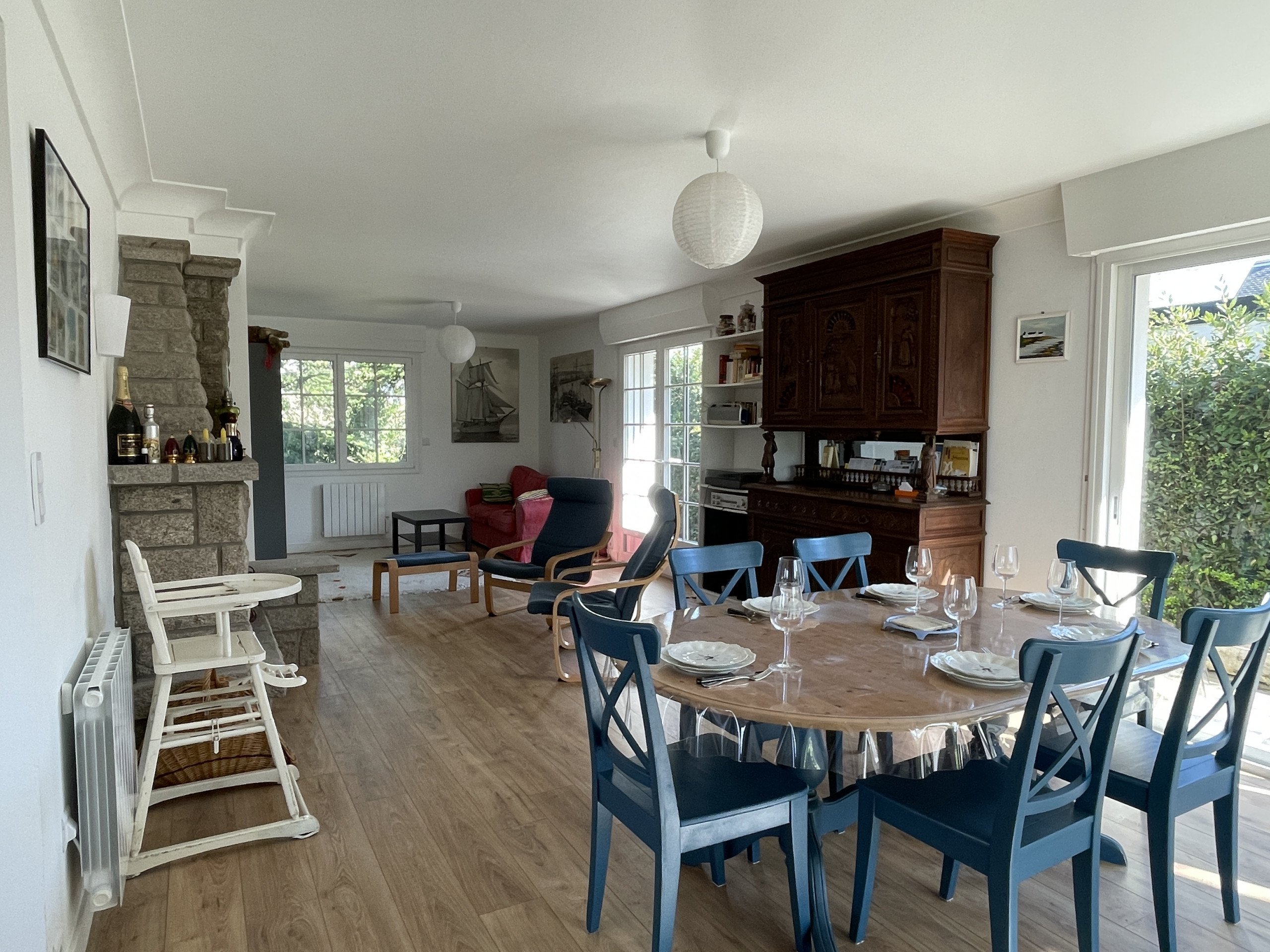  à Le Tour-du-Parc - Maison bretonne 4 chambres proche bourg et plage