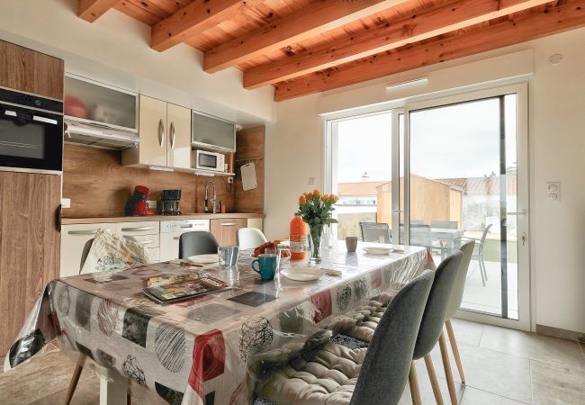 Maison à La Guérinière - La Guérinière - 650m de la plage - Jardin Maison à La Guérinière - La Guérinière - 650m de la plage - Jardin