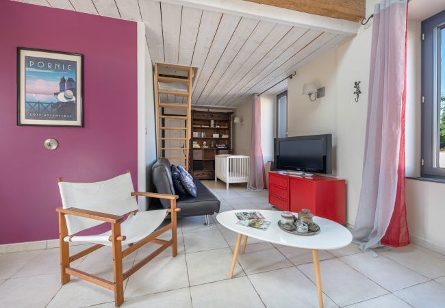 Maison à Pornic - Longère rénovée à 500m du Centre de Pornic pour 4 Maison à Pornic - Longère rénovée à 500m du Centre de Pornic pour 4
