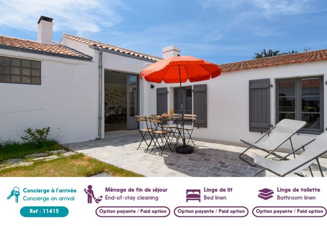 Maison à Noirmoutier-en-l´Ile -  Marais salants et plages - 2 adultes - 2 enfants Maison à Noirmoutier-en-l´Ile -  Marais salants et plages - 2 adultes - 2 enfants