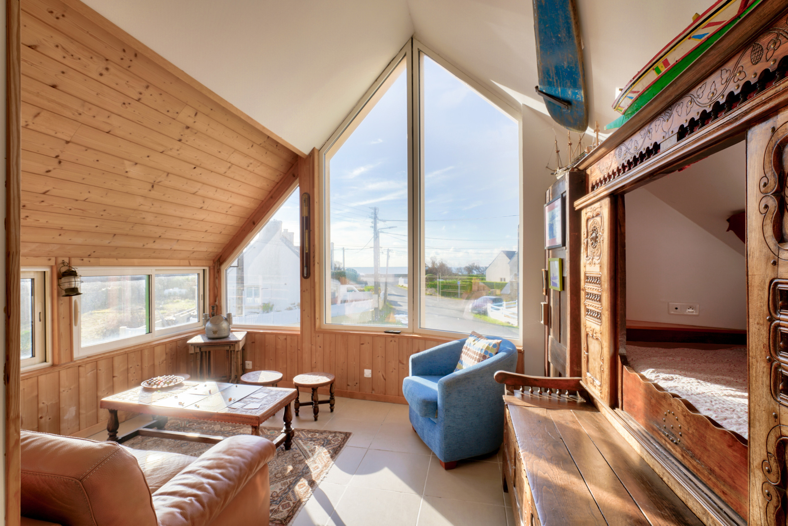  à Penmarch - Vue mer - Maison pour 4 à 500m de la plage