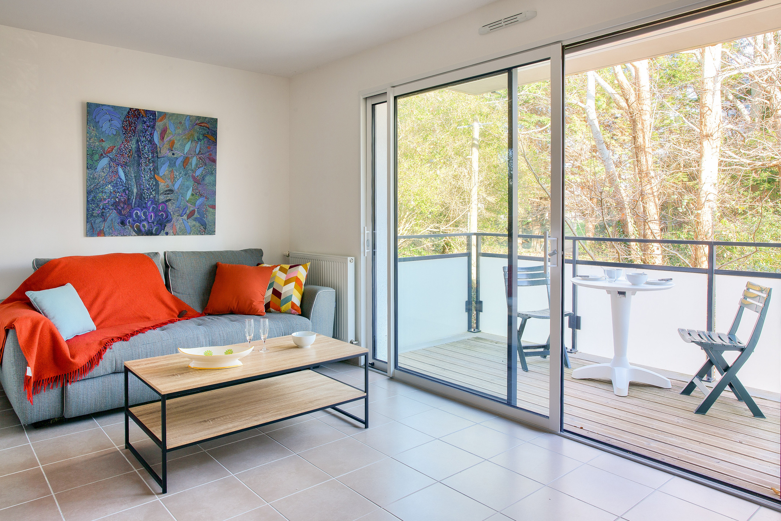  à Concarneau - Appartement pour deux - parking et terrasse
