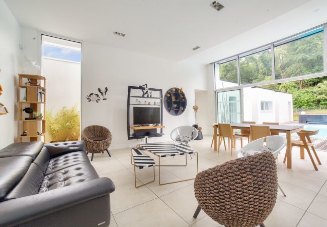 Villa à Longeville-sur-Mer - Villa avec piscine - 500m de la plage de Rampillon