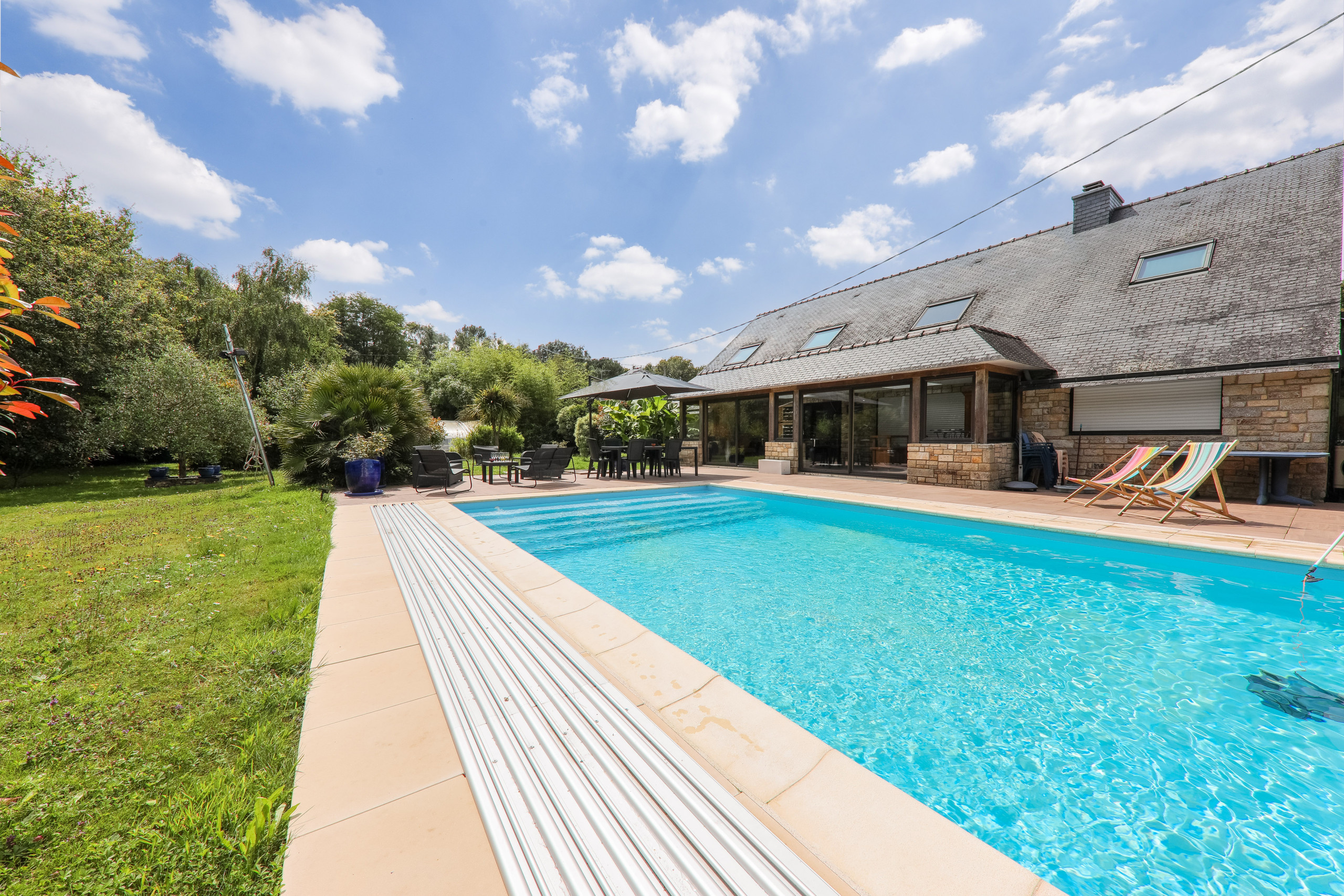  à Sarzeau - Sarzeau - 12 pers - Piscine couverte et Billard