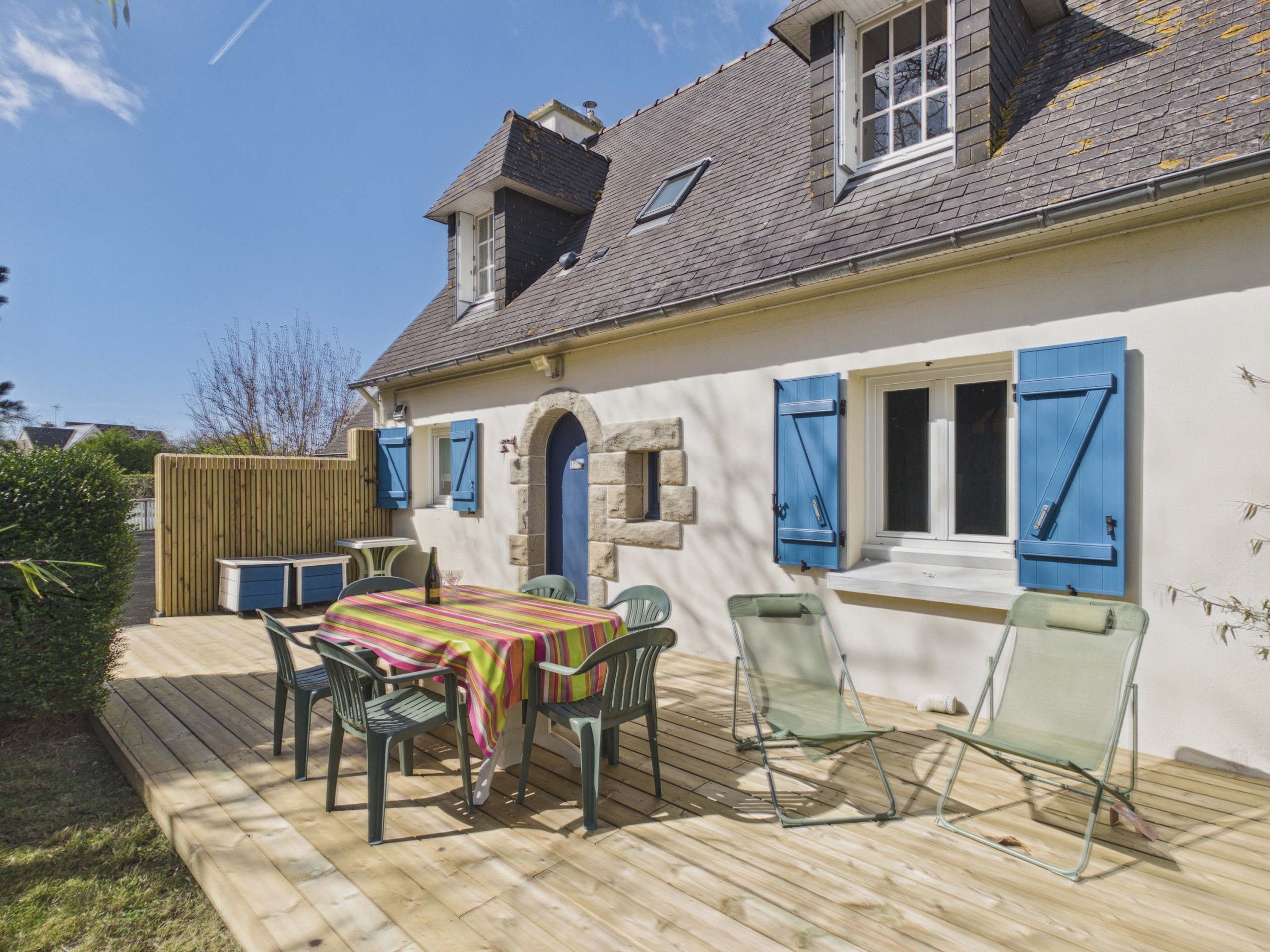  à Le Guilvinec - Jolie maison familiale et colorée pour 6
