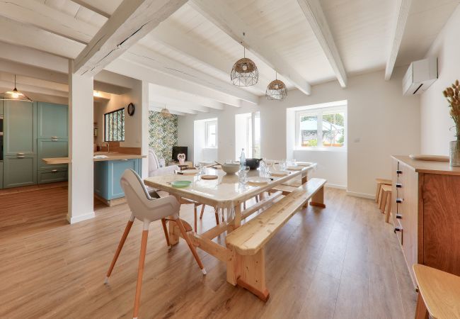 Maison à Sarzeau - 350m de la plage de Kerfontaine -  14 personnes