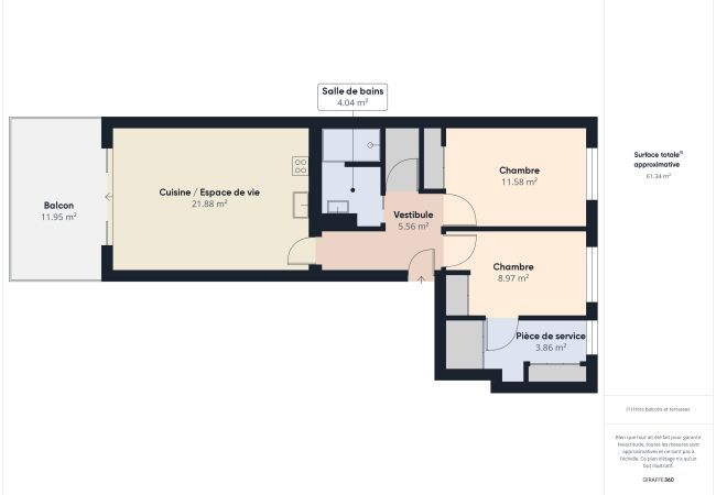 Appartement à St. Hilaire de Riez - Appart pour 4 centre ville - proche de la gare Appartement à St. Hilaire de Riez - Appart pour 4 centre ville - proche de la gare