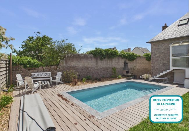 Maison à Erquy - Maison avec piscine 6 adultes et 2 enfants