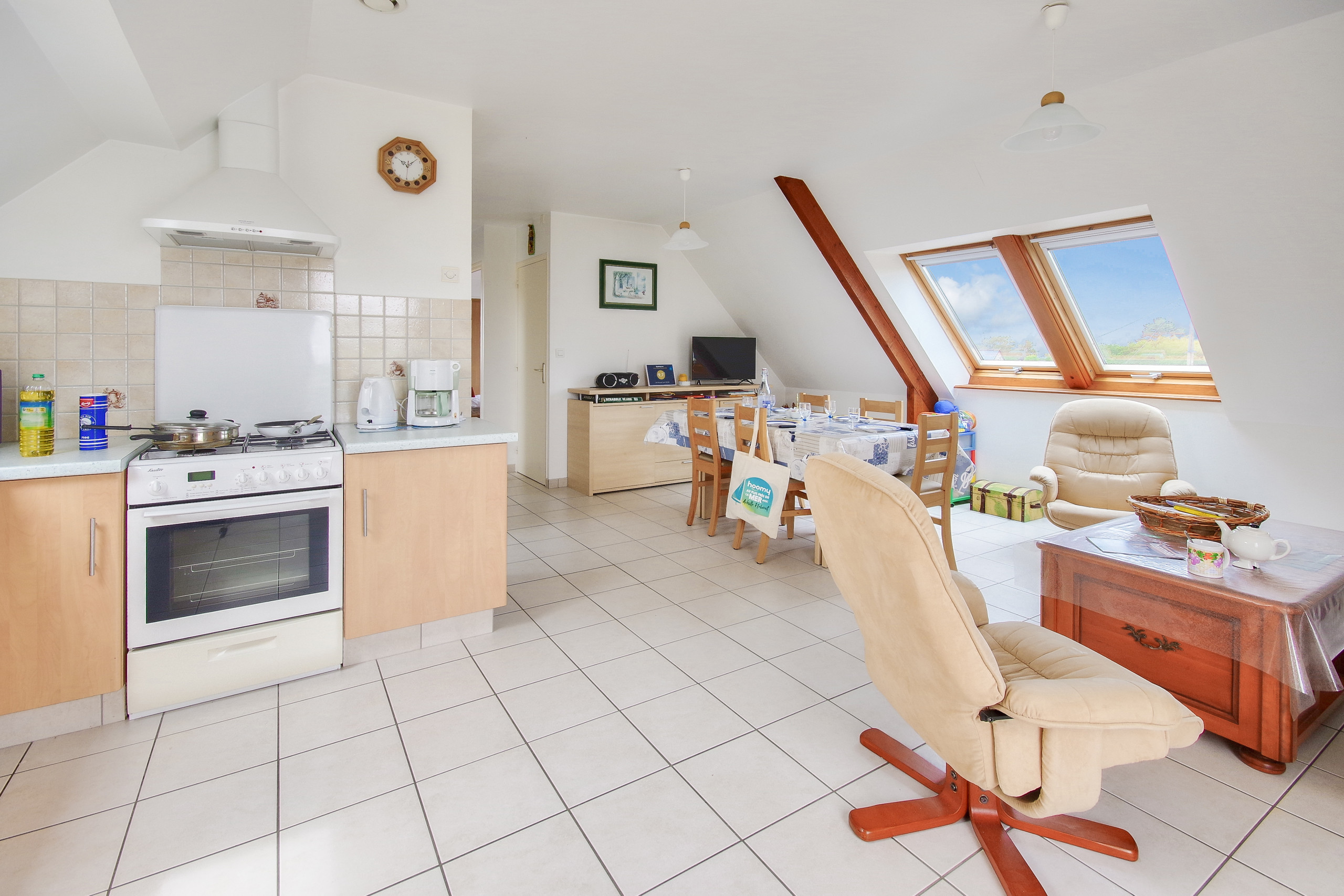  à Erquy - 850m de la plage - Appartement pour 5 avec jardin