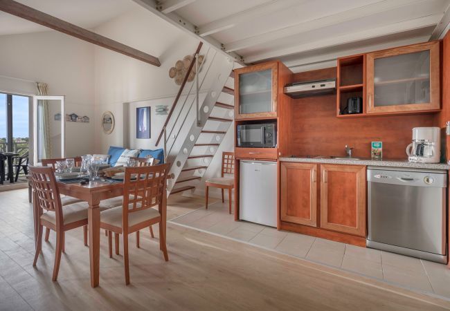 Appartement à Le Croisic - Duplex avec balcon, piscine et accès plage pour 4 Appartement à Le Croisic - Duplex avec balcon, piscine et accès plage pour 4