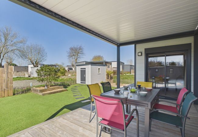 Chalet à Saint-Gilles-Croix-de-Vie - Chalet pour 4 - 900m plage - Domaine avec piscine