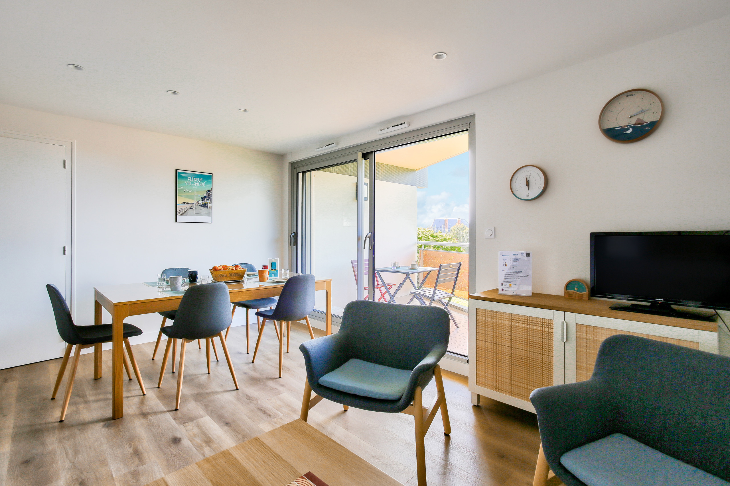  à Pléneuf-Val-André - À 130m de la plage, bel appartement pour 4