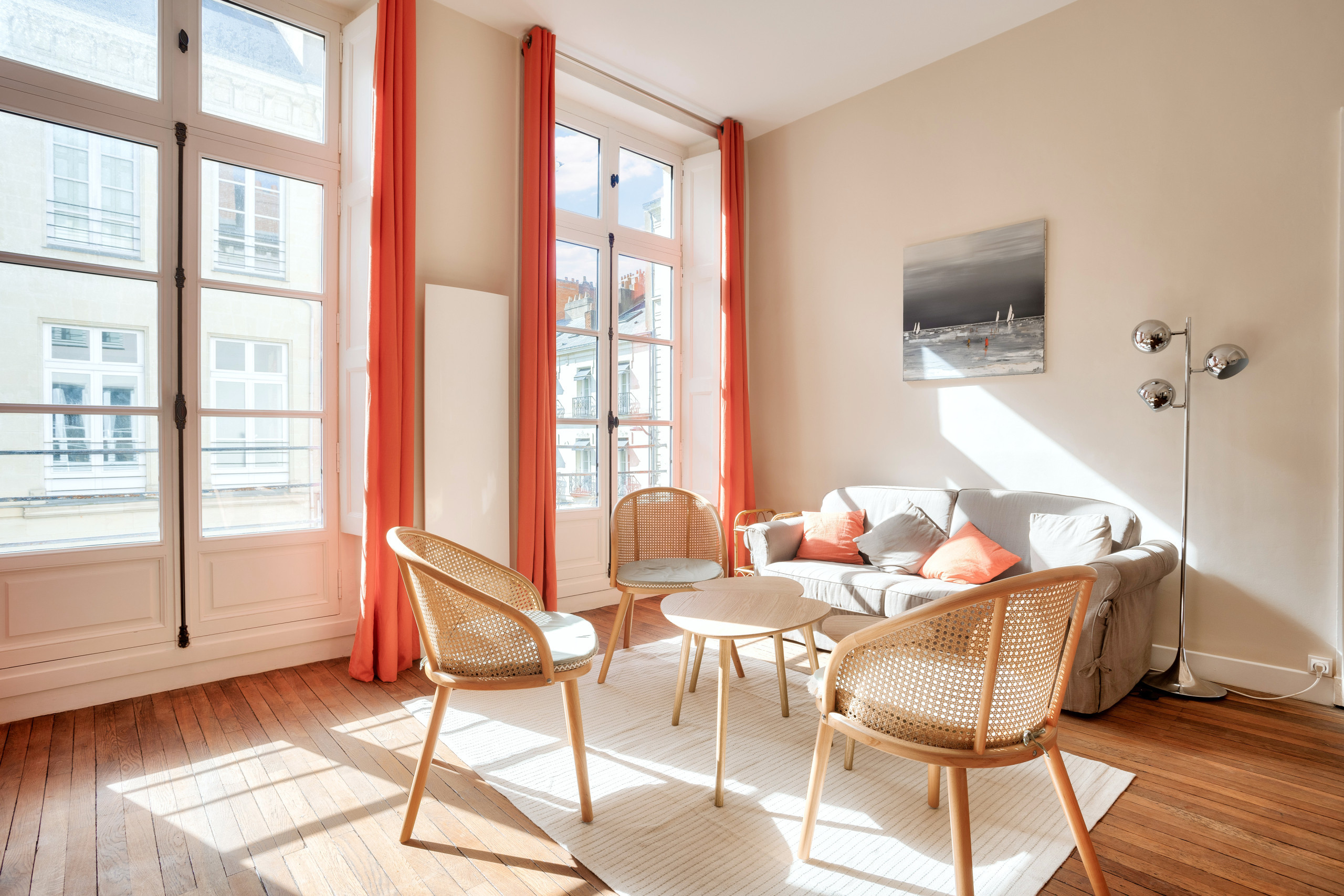  à Nantes - Au coeur du quartier Graslin, appartement pour 3