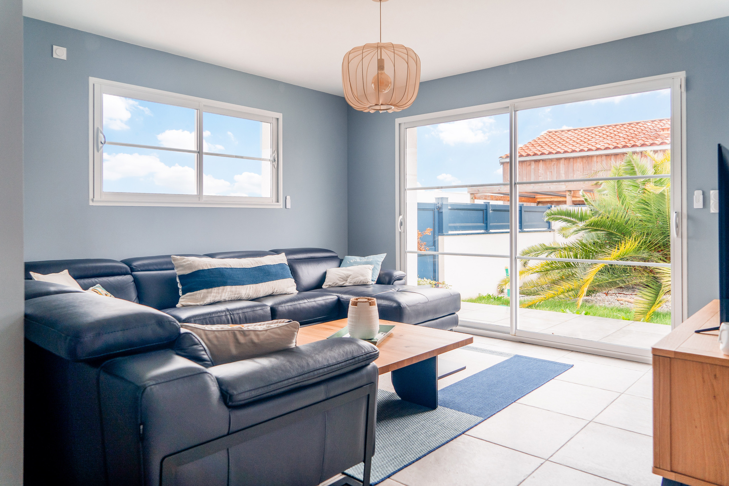  à Saint-Vincent-sur-Jard - Grande maison moderne pour 6 - Jardin