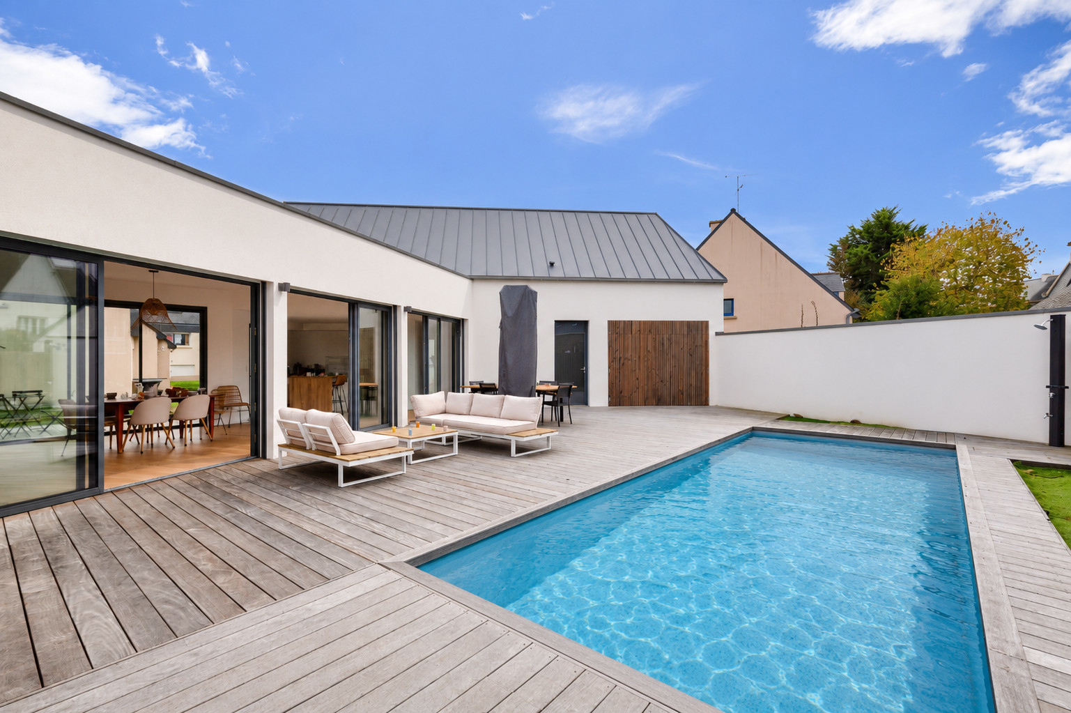  à Pléneuf-Val-André - 800m de la plage, maison neuve pour 10, piscine