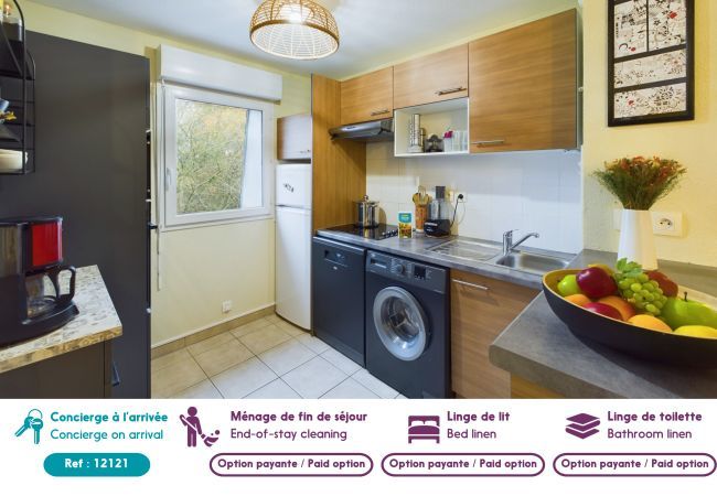 Appartement à Pont-l´Abbé - Pont L'Abbé, appartement pour 4 avec balcon Appartement à Pont-l´Abbé - Pont L'Abbé, appartement pour 4 avec balcon