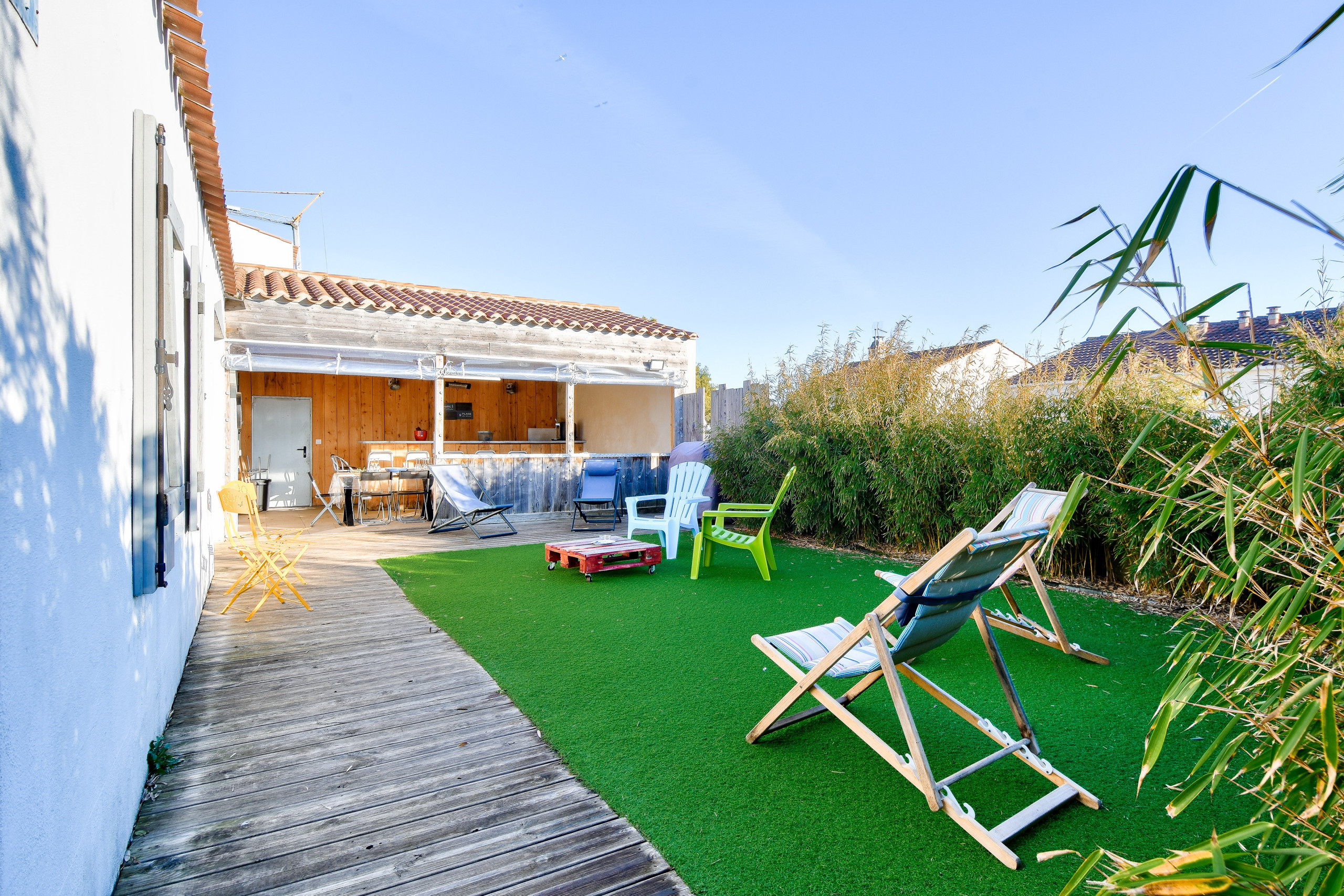  à La Guérinière - 240m des plages - Maison avec jardin pour 12