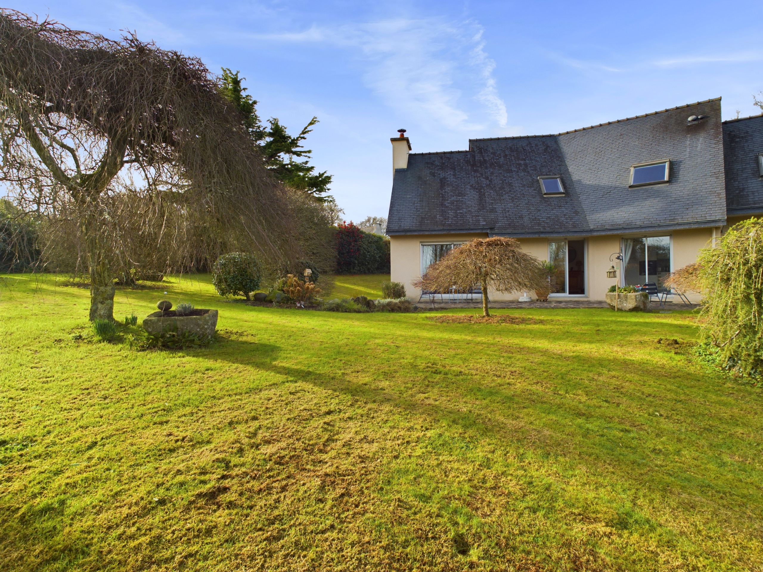  à Fouesnant - Maison spacieuse avec un grand jardin pour 6